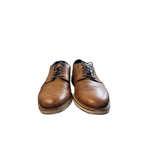 Cole Haan Brown Morris Plain Oxford Leather Lace-Up Dress Shoes Mens Sz 12 - Picture 7 of 7